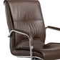 Modern Computer Faux Leather Chair Ergonomic Office Chair with Upholstered Clearhalo 'furn' 'furn_office_chair' 'Furniture' 'Office Chairs' 'Office Furniture' 'office_chair' 1200x1200_5a722822-fc18-4306-8ce2-6843c9b6f485