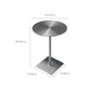 Stainless Steel Pedestal Cocktail Table Round/ Square Top Coffee Table Clearhalo 'Coffee & Accent Tables' 'Coffee Tables' 'coffee_tables' 'furn' 'furn_coffee_tables' 'Furniture' 'Living Room Furniture' 1200x1200_5a74856f-5fa2-4e27-99e7-97f9b0e199f7