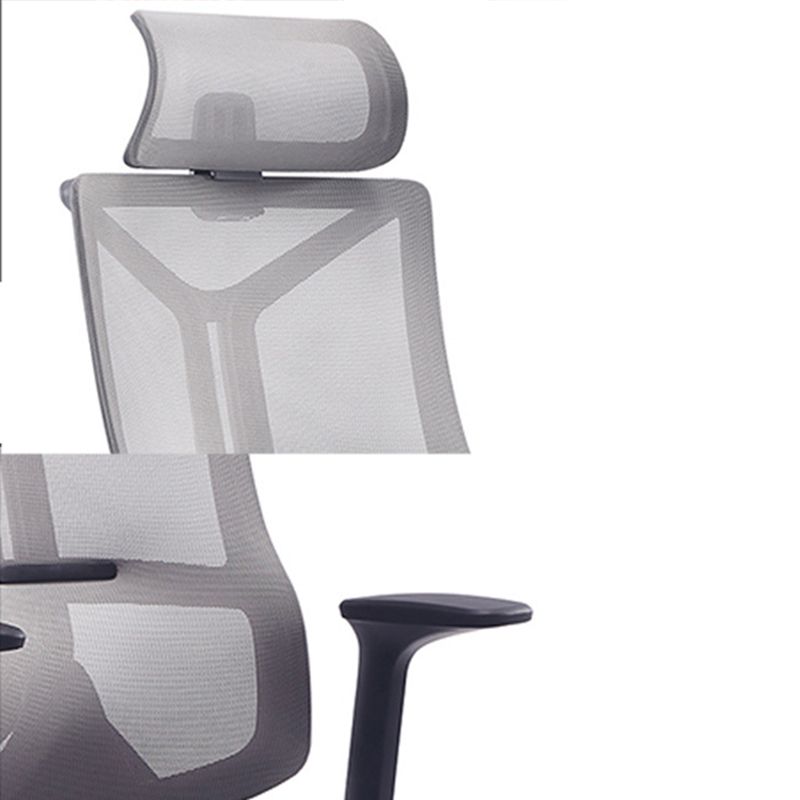 Sedia da scrivania a armi fisse moderna nessuna sedia ergonomica angosciante con ruote