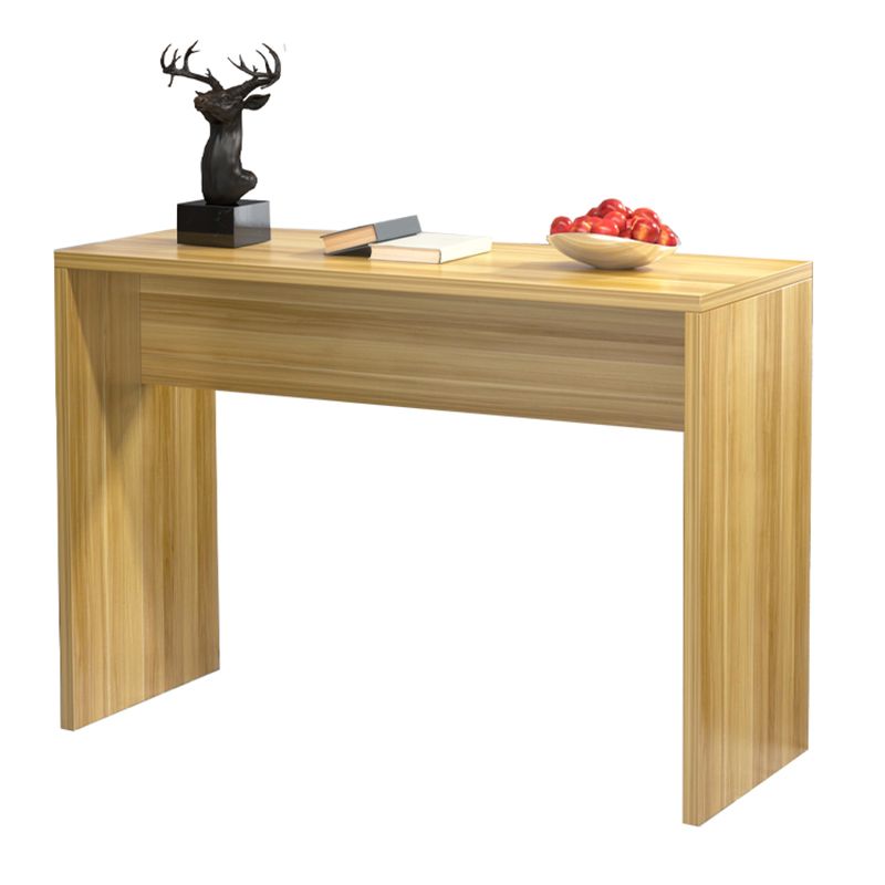 Contemporary Rectangle Double Pedestal Bar Table for Kitchen Dining Room Clearhalo 'Bar Furniture' 'Bar Tables' 'bar_tables' 'furn' 'furn_bar_tables' 'Furniture' 'Kitchen & Dining Furniture' 1200x1200_5a7bd8fb-e5c0-45ee-95e6-faef27cf6673