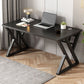 Modern Rectangular Computer Desk Wooden Black Gaming Desk with Black Legs Clearhalo 'furn' 'furn_office_desk' 'Furniture' 'Office Desks' 'Office Furniture' 'office_desk' 1200x1200_5a7cede8-f5ac-414e-8408-cb5f1ef76fa0
