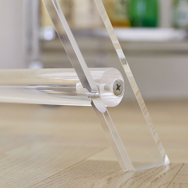 Rectangular Side Table Plastic Modernistic 20.1" W x 14.2" D x 24" H End Table Clearhalo 'Coffee & Accent Tables' 'End & Side Tables' 'end_side_tables' 'furn' 'furn_end_side_tables' 'Furniture' 'Living Room Furniture' 1200x1200_5a7e6699-9dbc-4e05-944c-4ffc72612f00