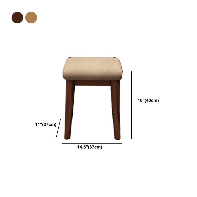 Set di vanità a fogli mobili in legno massiccio set di sgabelli da scrivania a specchio