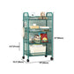 Metal Frame Open Etagere Bookshelf Contemporary Vertical Bookcase with Caster Wheels Clearhalo 'Bookcases' 'furn' 'furn_bookcases' 'Furniture' 'Office Furniture' 1200x1200_5a8ad75b-2569-4cae-96ac-c88c3c1fff09