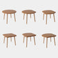 Modern Solid Wood Dining Table Round Standard Dining Table for Kitchen Clearhalo ' dining_table' 'Dining Tables & Seating' 'Dining Tables' 'furn' 'furn_dining_table' 'Furniture' 'furniture_dining_table' 'Kitchen & Dining Furniture' 'kitchen&dining_furn' 'kitchen' 'kitchen_dining_table' 1200x1200_5a8b1f9d-29b9-49d6-9a1e-f601f2d7f5ff