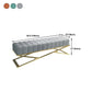 14.96 Inch H Glam Seating Bench Foam Cushioned Bench for Bedroom Clearhalo 'Benches' 'Chairs & Seating' 'furn' 'furn_benches' 'Furniture' 'Living Room Furniture' 1200x1200_5a8dcb56-b885-43d6-bc3d-339b14531ccb