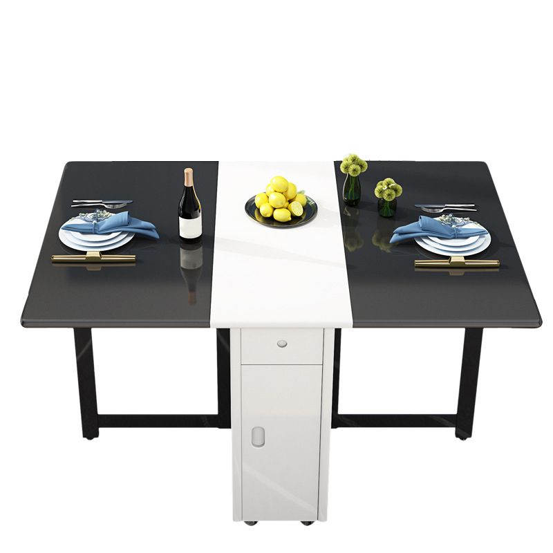 Mid-Century 52.75" Dining Table Rectangle Solid Wood Table for Home Use (only Table) Clearhalo ' dining_table' 'Dining Tables & Seating' 'Dining Tables' 'furn' 'furn_dining_table' 'Furniture' 'furniture_dining_table' 'Kitchen & Dining Furniture' 'kitchen&dining_furn' 'kitchen' 'kitchen_dining_table' 1200x1200_5a8e1868-1fe0-46a6-b31f-3a4da55d81b7