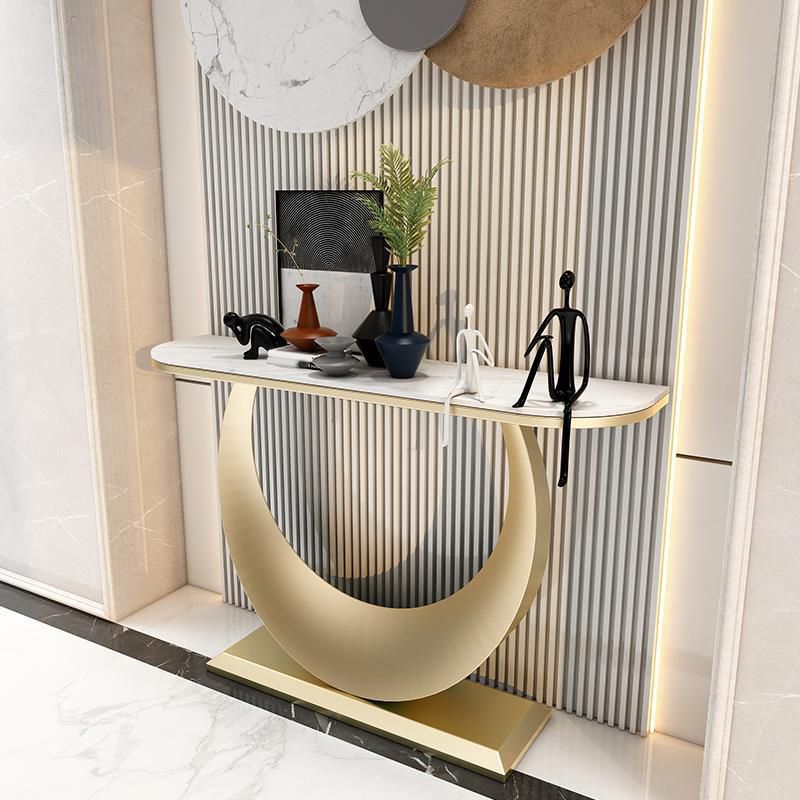 Mesa de acento de consola glamor