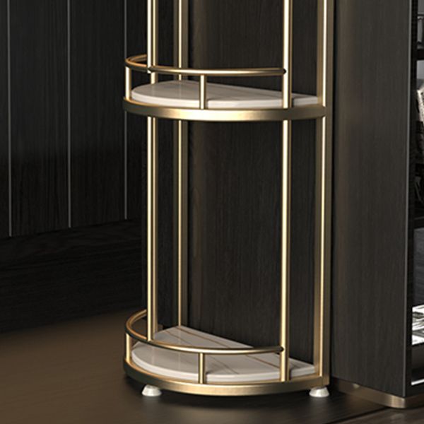 Glam Style Bar Table Set 1/3/5 Pieces Stone Fixed Counter Height Set for Indoor Clearhalo 'Bar Furniture' 'furn' 'furn_home_bar_bar_sets' 'Furniture' 'Home Bars & Bar Sets' 'home_bar_bar_sets' 'Kitchen & Dining Furniture' 1200x1200_5a92132d-0b88-4d71-8857-a3e5768e63c0