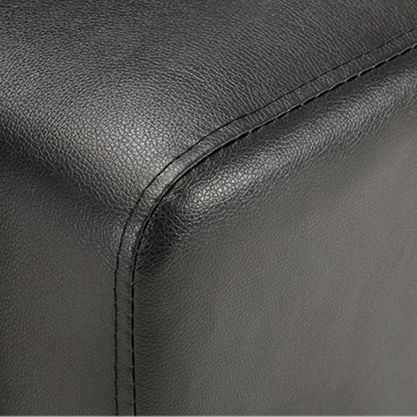 Sedia da reclinabile manuale di poltrona in vetro in vetro in finta poltrone con lombare