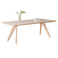 Medieval Modern Stone Dining Table 4 Ash Legs Table for Dining Room Clearhalo 'Dining Tables & Seating' 'Dining Tables' 'dining_table' 'furn' 'furn_dining_table' 'Furniture' 'Kitchen & Dining Furniture' 1200x1200_5a987e24-a9ef-44cb-af99-30cc34056163