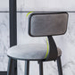 Industrial Armless Backrest Counter Stool Iron Cafe Bar Stool with Velvet Cushion Clearhalo 'Bar Furniture' 'Bar Stools' 'bar_stools' 'furn' 'furn_bar_stools' 'Furniture' 'furniture_bar_stools' 'Kitchen & Dining Furniture' 1200x1200_5a9eaa12-d159-4cb3-b709-9e144278031b