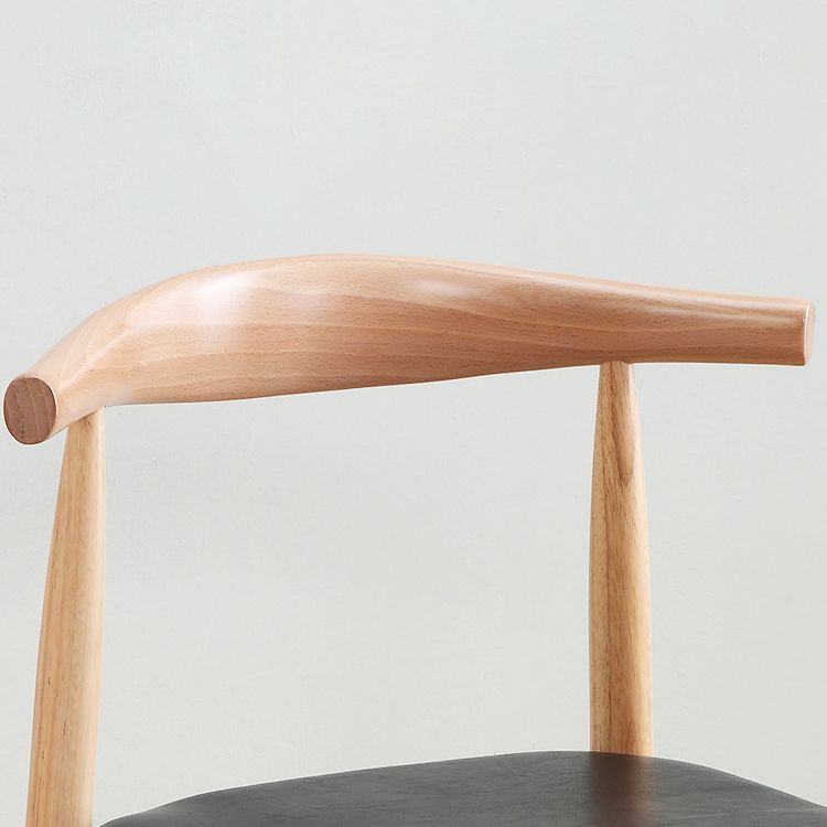 Home Scandinavian Side Chair Open Back Wood Upholstered Dining Room Chair Clearhalo ' kitchen&dining_furn' 'Dining Chairs' 'Dining Tables & Seating' 'dining_chair' 'furn' 'furn_dining_chair' 'Furniture' 'furniture_dining_chair' 'Kitchen & Dining Furniture' 'kitchen' 1200x1200_5aa22694-fb7a-4101-bc6b-d2b8f9cf0d08