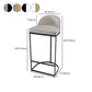 1/5-teiliges Tisch- und Hocker-Set. Zeitgenössisches ovales Kneipentisch-Set