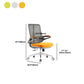 Flip-Up Armrest Office Chair Microfiber Desk High Back Chair Swivel Ergonomic Clearhalo 'furn' 'furn_office_chair' 'Furniture' 'Office Chairs' 'Office Furniture' 'office_chair' 1200x1200_5aa63bc0-85a0-48eb-abcc-5d4ba1f37f1a