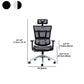 High Back Office Chair Contemporary Adjustable Seat Height Desk Chair Clearhalo 'furn' 'furn_office_chair' 'Furniture' 'Office Chairs' 'Office Furniture' 'office_chair' 1200x1200_5aad29f3-cb65-4356-b17e-53cb8c0f424e