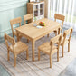 Modern Wood Dining Room Table Rectangle Dining Table for Kitchen Clearhalo 'Dining Tables & Seating' 'Dining Tables' 'dining_table' 'furn' 'furn_dining_table' 'Furniture' 'Kitchen & Dining Furniture' 1200x1200_5ab00088-8e38-4b0a-a43e-625fc845133b