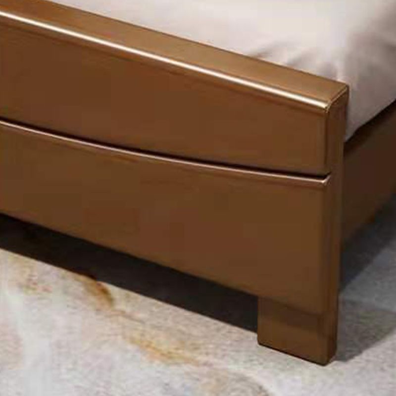 Traditional Panel Rectangular with Headboard Pine Wood Panel Bed Clearhalo 'Bedroom Furniture' 'Beds' 'furn' 'furn_beds' 'Furniture' 1200x1200_5ab33b27-7765-4f61-8b5a-91bde46caa3d