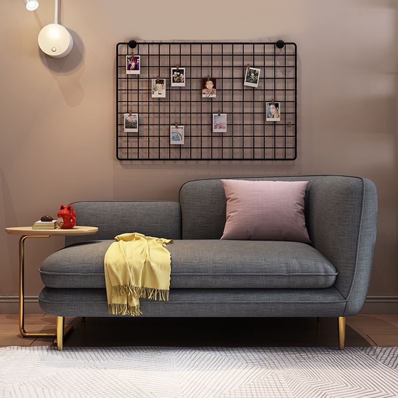 Linen/faux Leather Modern Sofa 31"W Square Arm Tight Back Sofa for Living Room Clearhalo 'furn' 'furn_sofas' 'Furniture' 'furniture_sofas' 'kitchen' 'kitchen_sofas' 'Living Room Furniture' 'Sofa' 'sofas' 1200x1200_5ab4cf92-953c-40e8-a261-c3fca4e49a9a