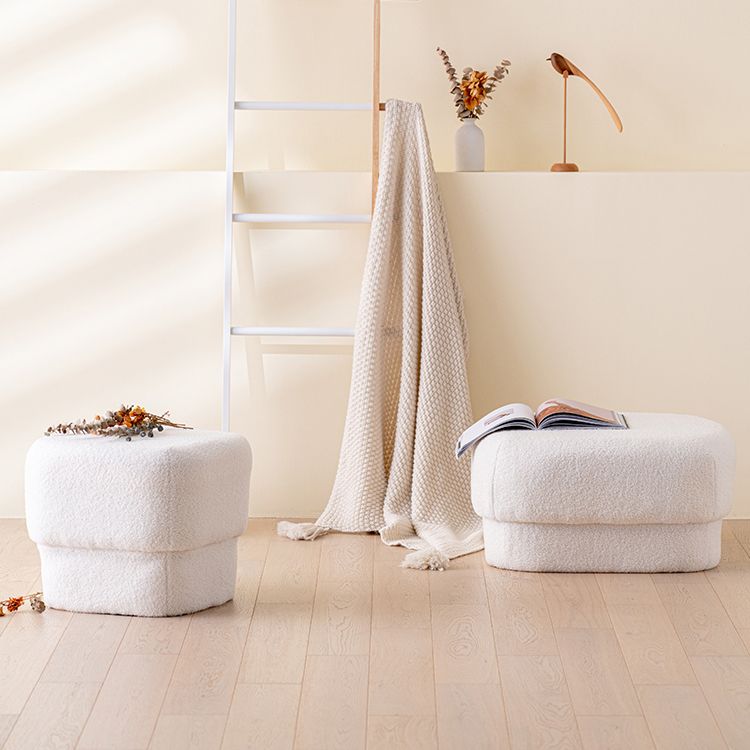 Flanell Standard Stuhl Moderner Stil einfacher Haushaltsquadratmetermantel