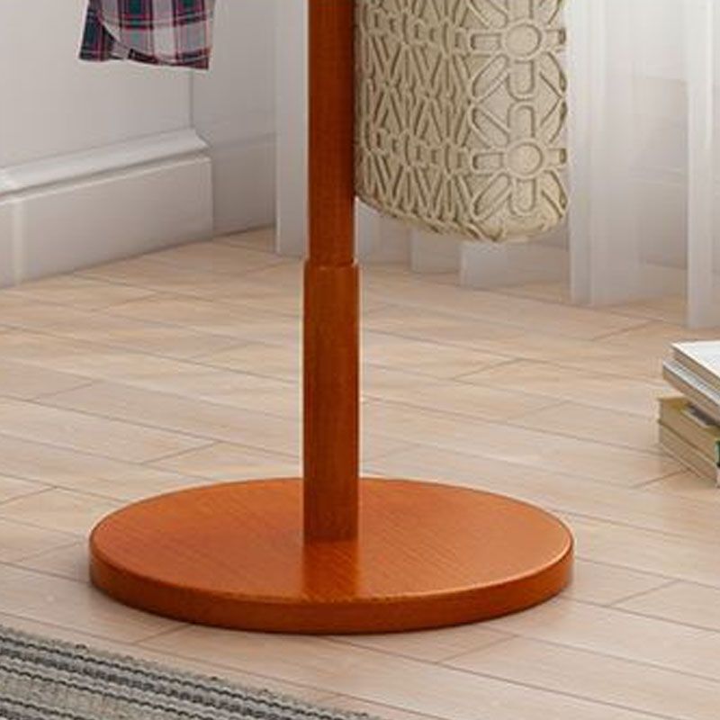 Stand Hall Free Standing Wooden Midcent secolo moderno