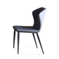 Modern Faux Leather Dining Chair Metal Dining Room Chairs for Home Use Clearhalo ' kitchen&dining_furn' 'Dining Chairs' 'Dining Tables & Seating' 'dining_chair' 'furn' 'furn_dining_chair' 'Furniture' 'furniture_dining_chair' 'Kitchen & Dining Furniture' 'kitchen' 1200x1200_5abacb9c-6bdf-45ec-afdd-11944c40a3ef