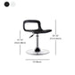 Modern Adjustable Swivel Bar Stool Low Back Plastic Bar and Counter Stool Clearhalo 'Bar Furniture' 'Bar Stools' 'bar_stools' 'furn' 'furn_bar_stools' 'furniture_bar_stools' 'Kitchen & Dining Furniture' 'kitchen&dining_furn' 'kitchen' 'kitchen_furn' Furniture' 1200x1200_5abc6845-97ed-4e22-a9bb-7971f193dce5