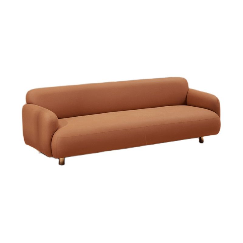 Modernism Metal Legs Rolled Arm Sofa Standard Cushions Sofa for Living Room Clearhalo 'furn' 'furn_sofas' 'Furniture' 'furniture_sofas' 'kitchen' 'kitchen_sofas' 'Living Room Furniture' 'Sofa' 'sofas' 1200x1200_5ac23fea-0406-4406-9c88-a23aebcedc18