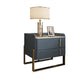 Modern Stone Top Night Stand de 19.68 "Alto 2 - Cajón Nightsand