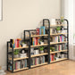 Metal Open Shelf Bookcase Shelves Included Etagere Bookshelf for Study Room