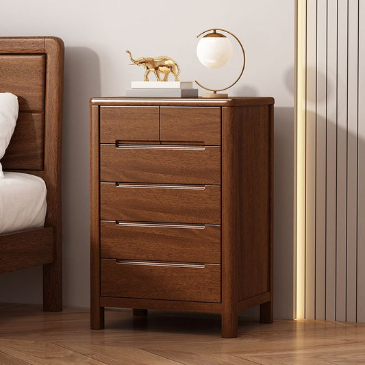 Contemporary Storage Chest Solid Wood Dresser with 3/4/5/6 Drawers Clearhalo 'Bedroom Furniture' 'Dressers & Chests' 'dressers_chests' 'furn' 'furn_dressers_chests' 'Furniture' 1200x1200_5ac57cd6-1cfb-411b-9d7d-711f476f9394