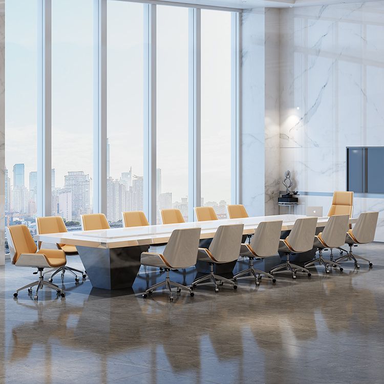 Mid Back Conference Chair Modern Style Faux Leather Armless Chair Clearhalo 'furn' 'furn_office_chair' 'Furniture' 'furniture_office_chair' 'Office Chairs' 'Office Furniture' 'office_chair' 1200x1200_5ac6231b-f1e8-48bd-885f-a12e5951ca23