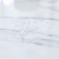 Rectangle Double Pedestal Dining Table Glam Faux Marble Table for Kitchen Clearhalo 'Dining Tables & Seating' 'Dining Tables' 'dining_table' 'furn' 'furn_dining_table' 'Furniture' 'Kitchen & Dining Furniture' 1200x1200_5ac81a63-a567-4baa-ad8c-b1d6903d180c
