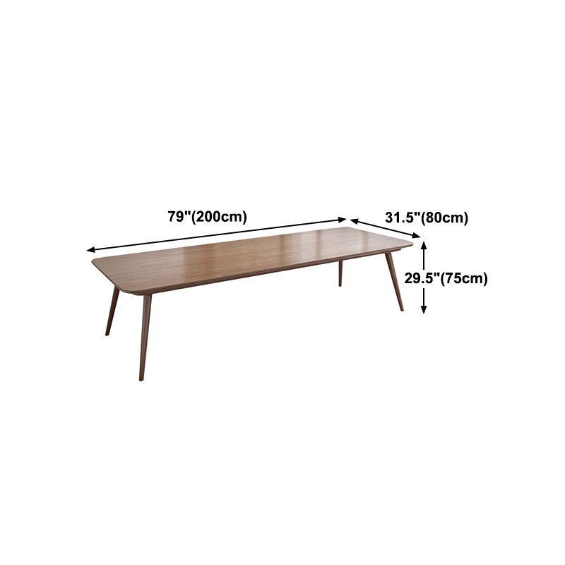 Pine Wood Top Dining Table Traditional Luxury Rectangle Table with 4 Legs Clearhalo 'Dining Tables & Seating' 'Dining Tables' 'dining_table' 'furn' 'furn_dining_table' 'Furniture' 'furniture_dining_table' 'Kitchen & Dining Furniture' 'kitchen' 'kitchen_dining_table' 1200x1200_5accc3c5-03ea-4929-8a36-9ada189e3eef