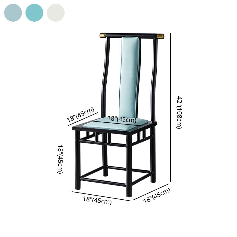 Modern Metal Dining Room Chair Slat Back Dining Chair for Restaurant Use Clearhalo ' kitchen&dining_furn' 'Dining Chairs' 'Dining Tables & Seating' 'dining_chair' 'furn' 'furn_dining_chair' 'Furniture' 'furniture_dining_chair' 'Kitchen & Dining Furniture' 'kitchen' 1200x1200_5acce233-dce5-4f65-aee5-6029461b20eb