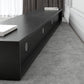 Faux Wood Media Console Modern Black Cable Management TV Console Clearhalo 'furn' 'furn_tv_stands_entertainment_centers' 'Furniture' 'Living Room Furniture' 'TV Stands & Entertainment Centers' 'TV Stands & Media Storage Furniture' 'tv_stands_entertainment_centers' 1200x1200_5acecdd0-4bdb-444e-8ab7-d06215c20e18