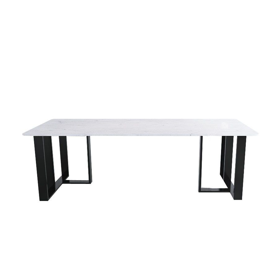 Rectangular Writing Desk Industrial Style Sled Base Office Desk Clearhalo 'furn' 'furn_office_desk' 'Furniture' 'Office Desks' 'Office Furniture' 'office_desk' 1200x1200_5ad201f4-9d00-4ea3-9ea6-ed3943a3ba65