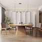 Contemporary Sintered Stone Table Round Table Set 1/6/8/9/12 Pieces Dining Set Clearhalo 'Dining Room Sets' 'Dining Tables & Seating' 'dining_room_set' 'furn' 'furn_dining_room_set' 'Furniture' 'Kitchen & Dining Furniture' 1200x1200_5ad3ebfc-3b3c-475f-a966-18befa5823d2