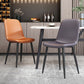 Modern Leather Meeting Room Side Chair Solid Back Matte Finish Dining Chair Clearhalo ' kitchen&dining_furn' 'Dining Chairs' 'Dining Tables & Seating' 'dining_chair' 'Furniture' 'furniture_dining_chair' 'Kitchen & Dining Furniture' 'kitchen' 1200x1200_5ad51b13-c3a5-4f07-a321-575ef9bf77d6