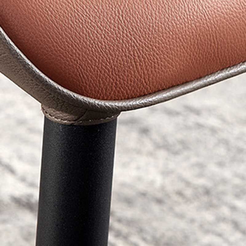 Modern Style Upholstered Chair Stackable Wingback Parsons Chair for Home Clearhalo ' kitchen&dining_furn' 'Dining Chairs' 'Dining Tables & Seating' 'dining_chair' 'furn' 'furn_dining_chair' 'Furniture' 'furniture_dining_chair' 'Kitchen & Dining Furniture' 'kitchen' 1200x1200_5ade6a16-4c20-4dbb-82d7-4a94f4e0f407