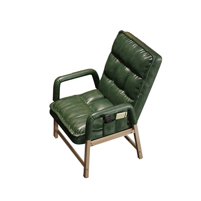 Eigentijdse vaste mantelstoel metaal verstelbare rughoogte bureau stoel