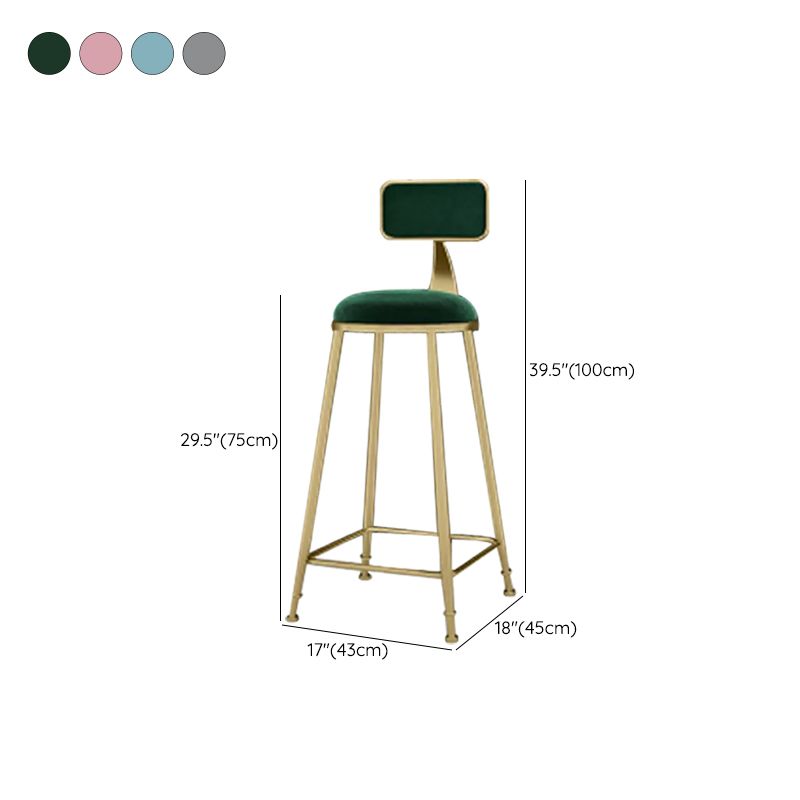 Industrial Armless Dining Stools Round Bar Stools with Metal Base Clearhalo 'Bar Furniture' 'Bar Stools' 'bar_stools' 'furn' 'furn_bar_stools' 'Furniture' 'Kitchen & Dining Furniture' 1200x1200_5ae20601-2142-4980-bc00-cbb11681981d
