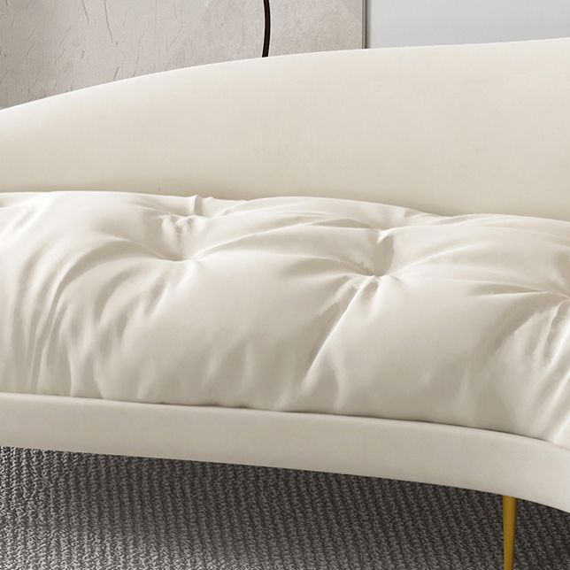 Stationary Sofa Apartment Slope Arm Loveseat for Living Room