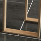 Glam Rectangle Bar Table Faux Marble Top Table for Patio Use Clearhalo 'Bar Furniture' 'Bar Tables' 'bar_tables' 'furn' 'furn_bar_tables' 'Furniture' 'Kitchen & Dining Furniture' 1200x1200_5ae437c6-3da7-4dc0-be8b-9d3f620eb90e
