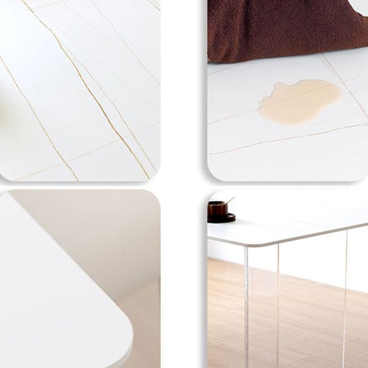 Designer Home Tavolo e sedie 1/4/5 pezzi Set da pranzo acrilico