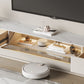 Modern Wall Mount TV Stand 2 Drawers Wooden TV Console for Living Room Clearhalo 'furn' 'furn_tv_stands_entertainment_centers' 'Furniture' 'Living Room Furniture' 'TV Stands & Entertainment Centers' 'TV Stands & Media Storage Furniture' 'tv_stands_entertainment_centers' 1200x1200_5aebbc0f-b054-4f9f-afb2-10c1a2bd57c2