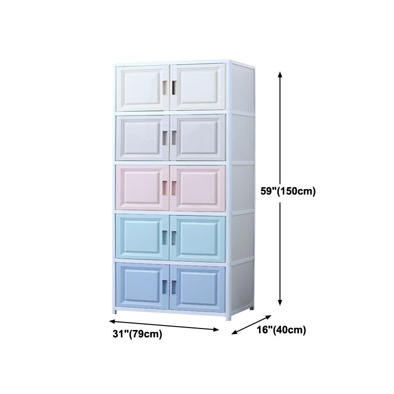 Modern Plastic Cabinets Sideboard Buffet Multicolored Living Room Buffet Clearhalo 'buffet_sideboard' 'Buffets & Sideboards' 'Furniture' 'furniture_buffet_sideboard' 'Kitchen & Dining Furniture' 1200x1200_5aed4161-ec38-4ae8-9702-cf1665cb44ca