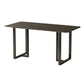 Industrial Kitchen Dining Table Sintered Stone Rectangle Dining Table with Double Pedestal Bases Clearhalo ' dining_table' 'Dining Tables & Seating' 'Dining Tables' 'furn' 'furn_dining_table' 'Furniture' 'furniture_dining_table' 'Kitchen & Dining Furniture' 'kitchen&dining_furn' 'kitchen' 'kitchen_dining_table' 1200x1200_5aef009c-9209-488c-8a6e-30b00576669a