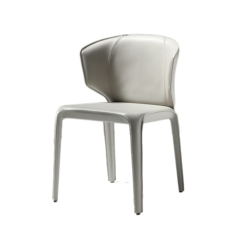Faux Leather Upholstered Side Chair Indoor Dining Side Chair for Dining Room Clearhalo 'Dining Chairs' 'Dining Tables & Seating' 'dining_chair' 'furn' 'furn_dining_chair' 'Furniture' 'Kitchen & Dining Furniture' 1200x1200_5aef1d52-3a8b-4c7e-a284-48267877bd0b