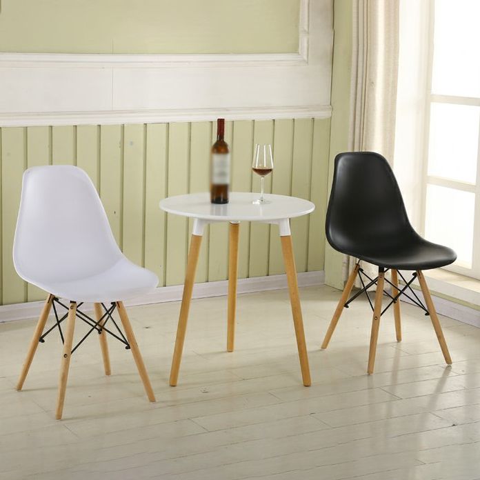 Wood Scandinavian Kitchen Dining Room Chair Solid Back Dining Side Chair Clearhalo 'Dining Chairs' 'Dining Tables & Seating' 'dining_chair' 'Furniture' 'furniture_dining_chair' 'Kitchen & Dining Furniture' 1200x1200_5af1cd78-259f-43cc-9541-3fb96a71e43e